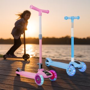 Børneløbehjul med LED Hjul | FLASHRIDE
