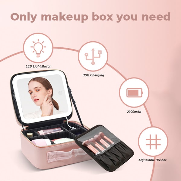 rejse makeup taske