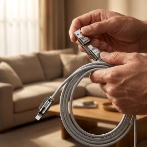Multi-stik hurtigopladningskabel | SUPERCORD